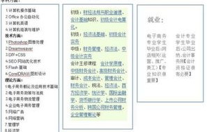 电子商务是不是会计专业