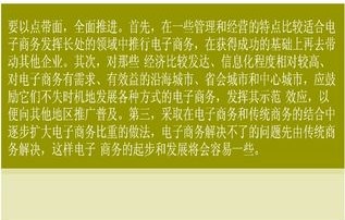电子商务专业发展计划书